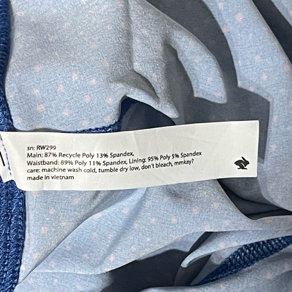 Catch Me If You Can 2.5 Inch Relax Mid-Rise-Womens XS-Nouveau Navy Polkadot-NWOT - Picture 3 of 4